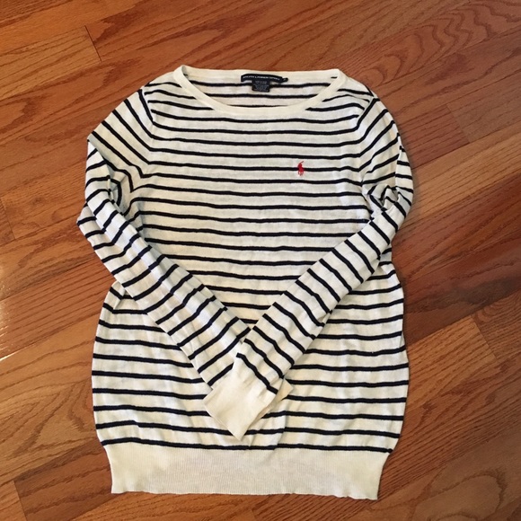 Ralph Lauren Sport Striped Lightweight Sweater