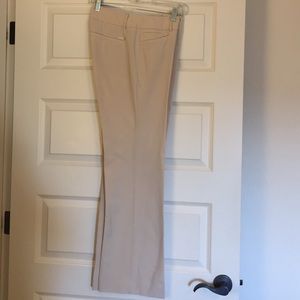 New York&Co light beige bootcut dress pants size 4