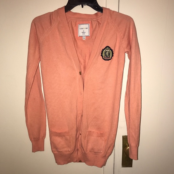 Peach Cardigan