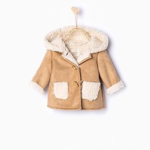 Sheepskin 3/4 length coat - Picture 1 of 3