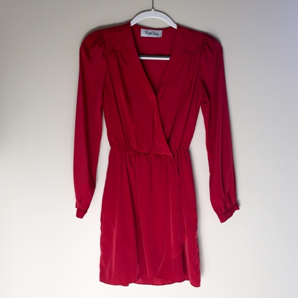 Brigitte Bailey Red Demri Dress