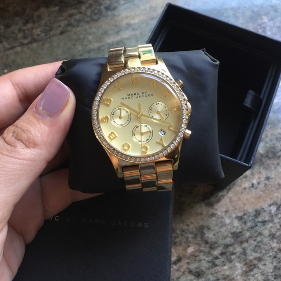 Marc by Marc Jacobs Accessories - Marc by Marc Jacobs gold watch