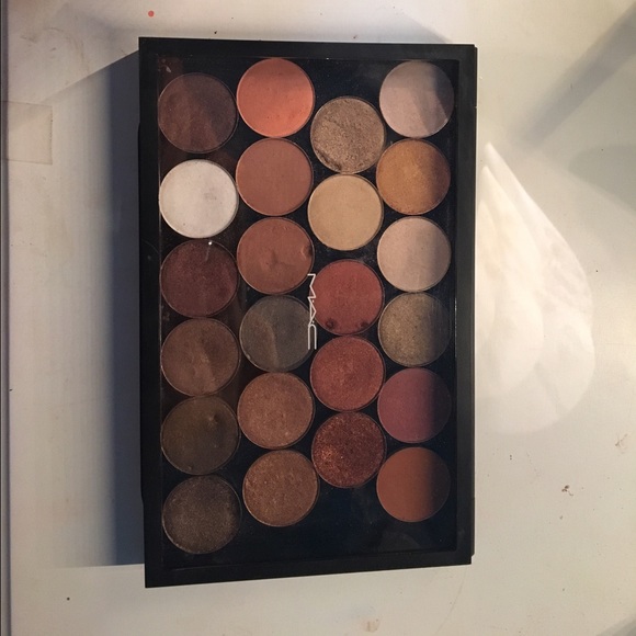 Custom Mac Eyeshadow Palette (Fall/Warm Shades)