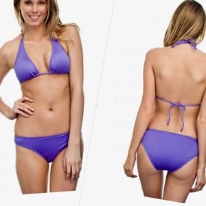 NTW In Mocean purple string bikini set
