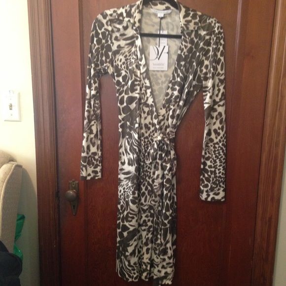 Classic DVF wrap dress