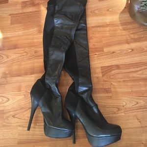 Steve Madden over the knee boots