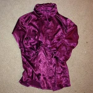Violet and Claire satin blouse