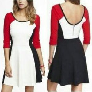 Express Color Block Dress