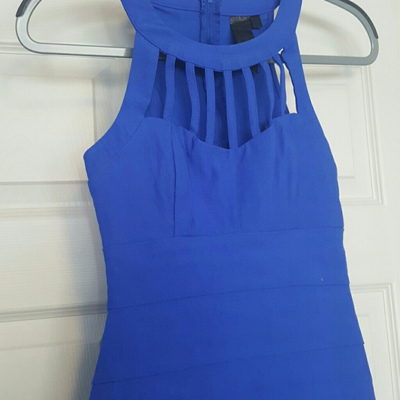 Royal Blue Dress - Picture 2 of 4