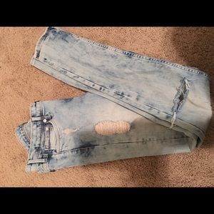 H&M distressed jeans