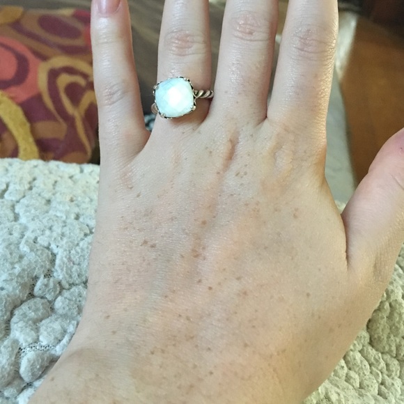 Mother of pearl ring