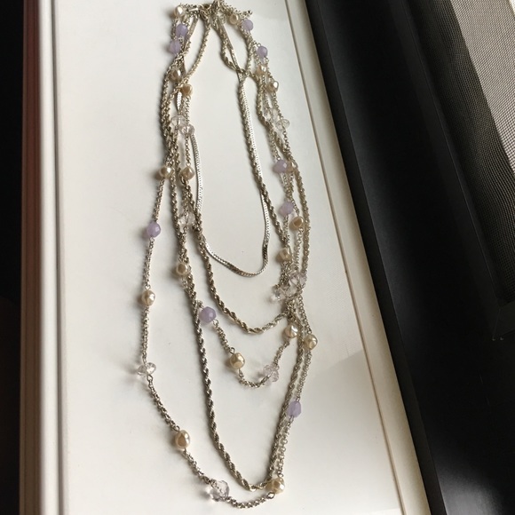 Vintage junk necklace!💕