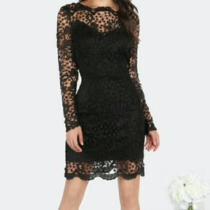 Black Lace Dress NWOT