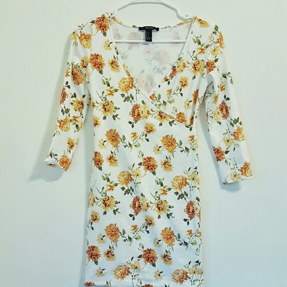 Floral Wrap Dress