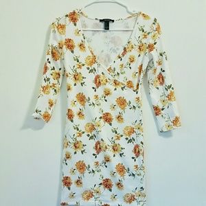 Floral Wrap Dress