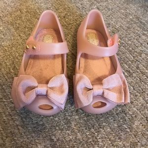 Mini Melissa light pink shoes
