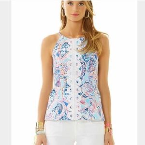 EUC Lilly Pulitzer Annabelle top!