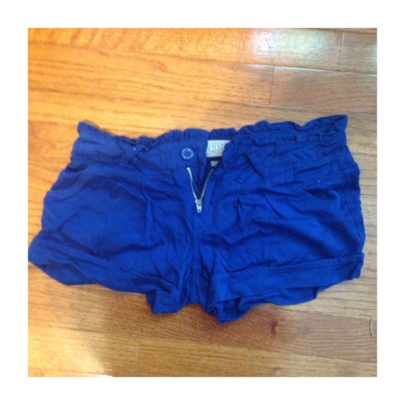 Never worn electric blue shorts - Picture 1 of 3
