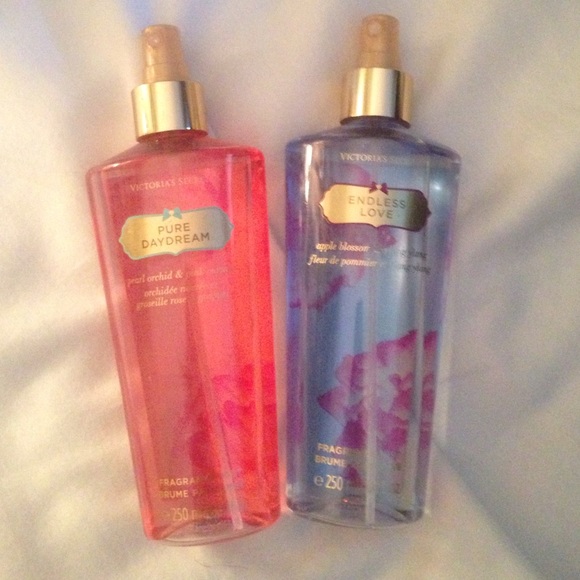 Two Victoria's Secret perfumes