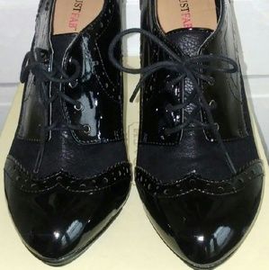 JustFab Lace Up Platforms