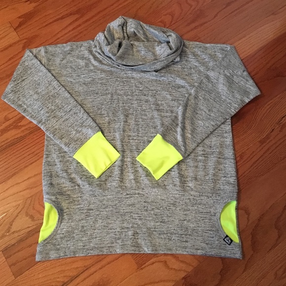 RBX Reebok Athletic Tunic Cowl Neck Sweatshirt
