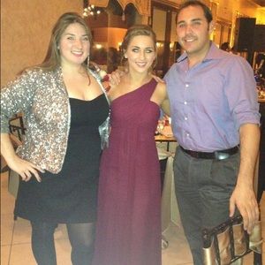 One shoulder formal dress