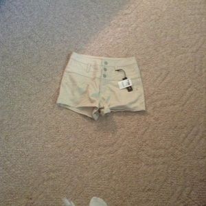 High waisted shorts