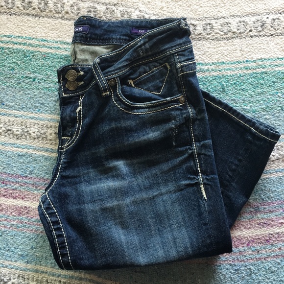 Denim Capri Pants