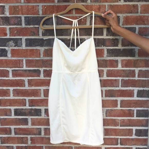 TOBI Troublemaker Dress (Ivory)