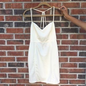 TOBI Troublemaker Dress (Ivory)
