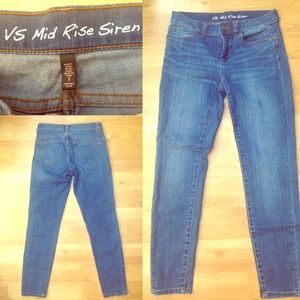 Size 2(court), medium wash, VS MidRise Siren Jeans
