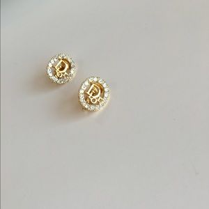 Christian Dior Vintage Crystal Earrings