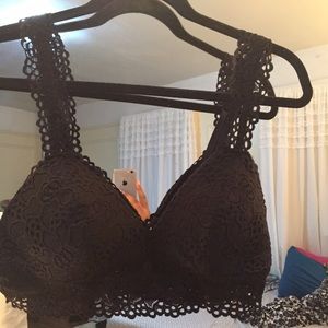 Black bralette