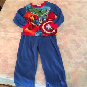 4t "marvel" sleepwear