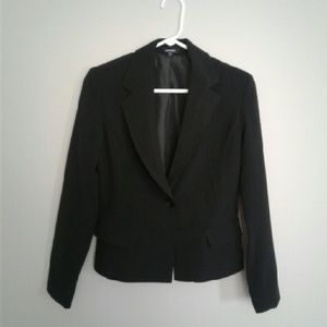 Express Black Lined Blazer