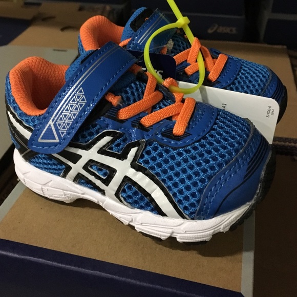 ASICS GT 1000 4 TS in Electric Blue/White/Orange