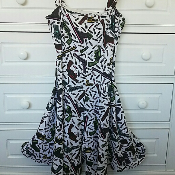 Betsey johnson gun dress
