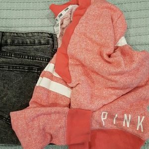 PINK Victoria's Secret oversized sweatshirt size M