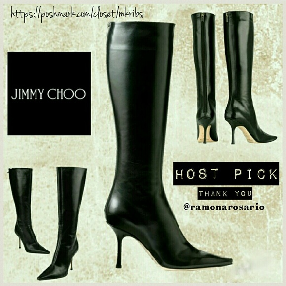 Jimmy Choo Shoes - 🌷 HOST PICK  Jimmy Choo 6 'Peony' heeled boots