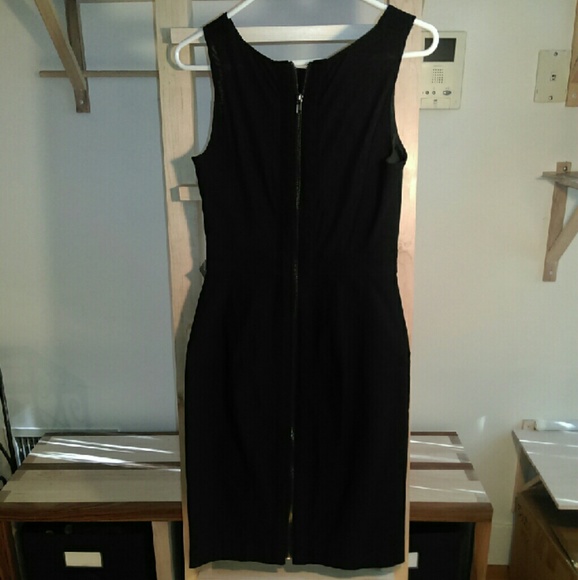 Zipper back dress