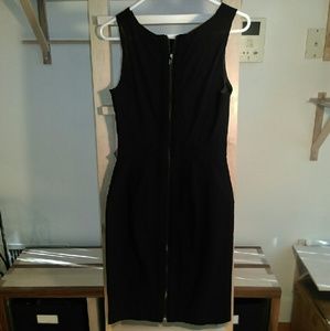 Zipper back dress