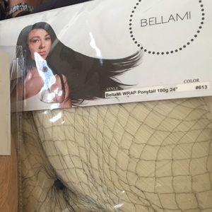 Bellami faux wrap ponytail beach blonde 24"