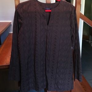 Lands' End brown tunic/C