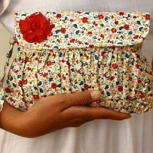Clutch, Floral Print, Etsy Purchased