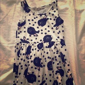 H&M girls bunny dress