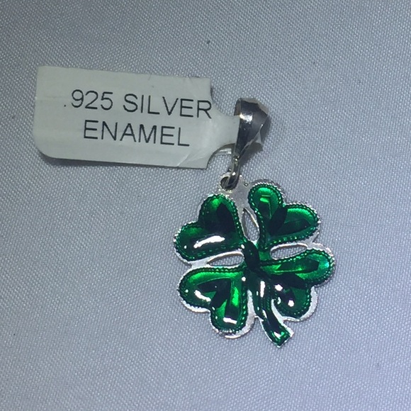 Lucky Clover 925 Sterling Silver Pendant