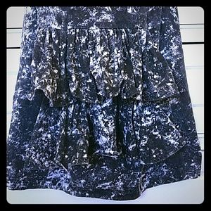 Betsey johnson acid wash dress