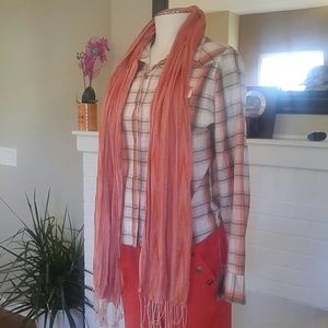 Orange scarf