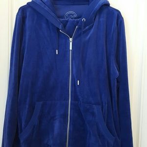 Beautiful Womens MK Velour Jogger W/Hoodie
