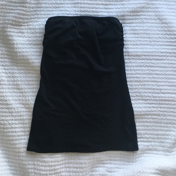 Black, simple TUBE top.